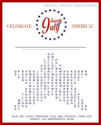A spelling crossword puzzle that covers the years 3 and 4 word list. Fourth Of July Word Search Free Printable The 36th Avenue
