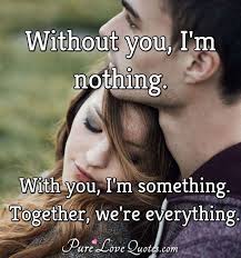 The rest of my life (prince song), 1999. Without You I M Nothing With You I M Something Together We Re Everything Purelovequotes