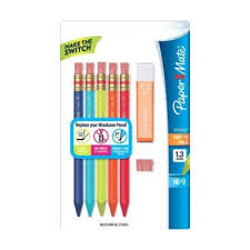 Paper Mate Mates Mechanical Pencil Starter Set Assorted 1 3 Mm Lead 5 Pk 1868817 At Staples Mechanical Pencils Paper Mate Pencils Paper Mate