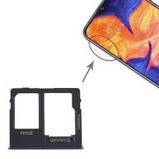 Flash microsd/ sim card tray. Sim Card Tray Micro Sd Card Tray For Samsung Galaxy A10e Black Flutter Shopping Universe