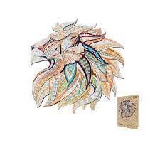 These puzzles feature magnificent images of wildlife animals from around the world. Vanlofe Wooden Jigsaw Puzzles Decorative Animals Small Size Puzzle Unique Shaped Jigsaw Pieces For Adults And Kids Mysterious Lion Puzzle Shaped Wooden Puzzle Animal Head Puzzle Walmart Com Walmart Com
