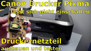 And its affiliate companies (canon) make no guarantee of any kind with regard to the content, expressly disclaims all warranties canon reserves all relevant title, ownership and intellectual property rights in the content. Canon Pixma Printer Out Of Order Power Supply Testing Youtube