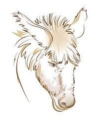 Drawings of sad animal farms. Stylized Head Of Sad Donkey Digital Drawing Fantasy Illustration Printable Sketch Of Farm Animal Modern Print For Fashionable Fabric Textile Decoration Embroidery Tattoo Hand Drawn Vector Ù…ÙˆÙ‚Ø¹ ØªØµÙ…ÙŠÙ…ÙŠ