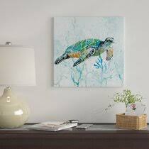 All categories beach decor boats & lighthouses casual wall signs copper art creative coasters crab art, shrimp, and lobster wall art dolphin sculptures framed wall art gamefish collection glass art herons, egrets, & crane art kids. Sea Turtle Wall Art Wayfair