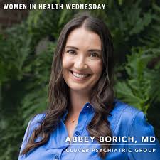 It's Women In Health Wednesday! 🥰 Today, meet Dr. Abbey Borich from  @cluverpsychiatric! She has been fascinated by the brain most of her life;  that insatiable curiosity led her to a career