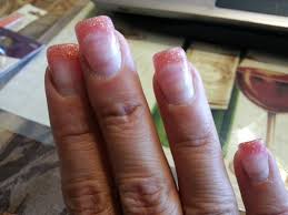 Flatten the acrylic ball over the line and brush it down to the tip. Friday Favorite Diy Acrylic Nails Being Manically Me