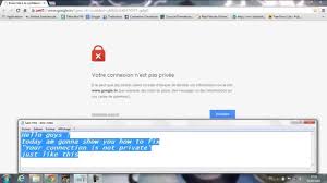 Click on the option system preferences. How To Fix Your Connection Is Not Private Youtube