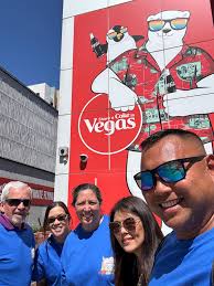 Vegas networking event with cf3 business