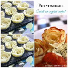 Potatisrosor Recept Matrecept Lacker Mat