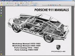 Porsche 911 Service Manual Wiring Diagram Parts Manual