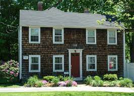 New England Historic Home Thomas Cook House Built In 1793 Saltbox Houses Colonial Style Homes American Colonial House