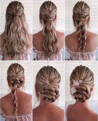 Hair At Home Long Hairdos Easy Hairstyles To Cute Tumblr Hairstyles Cute Hair Hairstyles Wo Braided Hairstyles For Wedding Updo Hairstyles Tutorials Guest Hair