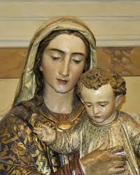 Mary Also Called Mary of Nazareth, is the Mother of Jesus. Stock Photo