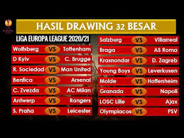 Manchester united akan menghadapi club brugge, sedangkan inter milan drawing tersebut digelar di markas besar uefa di nyon, swiss pada senin (16/12/2019). Hasil Drawing 32 Besar Liga Europa League Sociedad Vs Man United Uefa Europa League 2020 21 Youtube