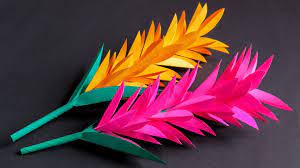 Ginger Flowers Paper Crafts Easy Paper Flowers Paper Crafts Paper Flowers