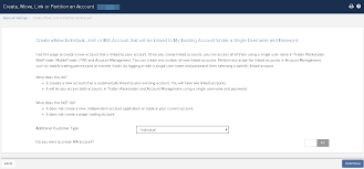 How early can i open an ira account? Create A New Linked Account