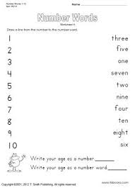 In the mathematics grade 1 number names. Number Words 1 20 Worksheets A B Number Words Worksheets Number Words Word Activities