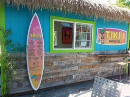Tiki Hut Beach Stores Snow Cone Stand