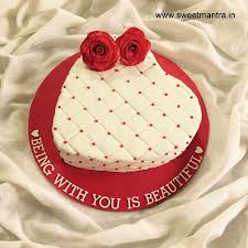 What kind of cake should i make for my wedding anniversary? Simple Heart Shape Romantic Simple Heart Shape Anniversary Cake Design Novocom Top