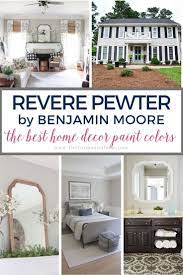 For example, revere pewter paired with creamy white. Revere Pewter The Best Home Decor Paint Colors The Turquoise Home
