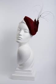 Felt Hat Cocktail Hat With Quills Felt Percher Hat Etsy In 2021 Cocktail Hat Feather Hat Occasion Hats