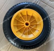 After getting the tire back on the rim, inflate the tire and check for any leaks. China 14 Inch Pu Foam Wheel 3 50 8 Flat Free Solid Wheelbarrow Tire On Global Sources 14 Pu Foam Wheelbarrow Tyre 3 50 8 Polyurethane Wheel 14 Flat Free Wheelbarrow Tyre
