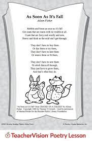 As Soon As It S Fall Poetry Pack Printable 2nd 5th Grade Poetry Lessons Poems Poetry