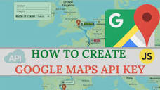 How to Create Google Maps API KEY For Free [2022] | Get google ...