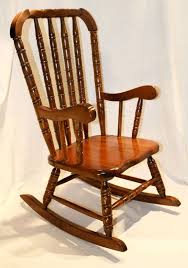 Vintage Children S Wood Rocking Chair Etsy Rocking Chair Wood Rocking Chair Rocker Chairs