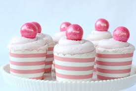 Image result for pink cupcakes