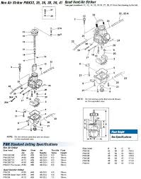 Pwk 33 35 36 38 39 41 Carb Exploded View