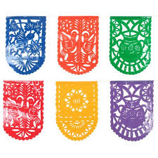 He wants a fiesta theme. Papel Picado Banners Mexican Papel Picado For Sale