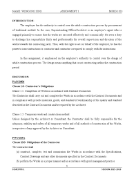 Programme book.pdf pwd 203a, pam 2006 and cidb 2000 forms nurzihan mohammad udin & zuhairah. Assignment 1 Indemnity Architect