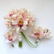 Pin By Pineapple Di On Flowers Orchid Bouquet Wedding Orchid Bridal Bouquets Orchid Wedding