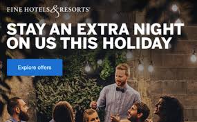 American Express Complimentary 3rd 4th Night At Select Fine Hotels Resorts Miles To Memories