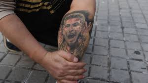 ^ neymar reveals new tattoo of his sister's face on his arm archived 28 august 2015 at the wayback machine. Ramos Neymar Beckham Among Soccer S Amazing Fan Tattoos