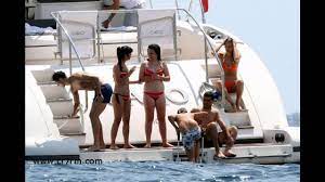 How did ronaldo meet irina shayk? Cristiano Ronaldo Irina Shayk And Cristiano Jr In A Boat Youtube