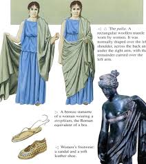 Along with the stola, the palla was the most common piece of clothing worn by wom. 3pcs Set New Autumn Baby Girl Clothes Cotton Long Sleeve Striped T Shirt Pants Hat Suit Baby Clothing Sets Infant Clothing Baby Clothing In 2021 Ancient Roman Clothing Roman Costume Roman Fashion