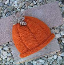 Pretty Pumpkin Hat Pattern By Kathy Perry Pumpkin Hat Pattern Pumpkin Hat Hat Pattern