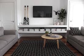 Looking for a way to simplify time in the kitchen? Diy Floating Shelves Under A Tv