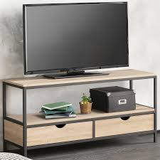le meuble tv detroit invite le style industriel chez vous grace a ses 2 plateaux en bois et meuble tv style industriel design industriel meuble tv bois metal