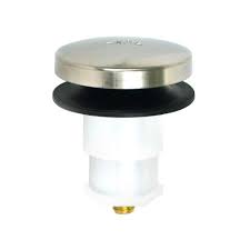 Maybe you would like to learn more about one of these? Watco Foot Actuated Bathtub Stopper With 3 8 In Pin Adapter Brushed Nickel 38412bn The Home Depot