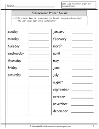 Common And Proper Nouns Worksheets From The Teacher S Guide Proper Nouns Worksheet Nouns Worksheet Common And Proper Nouns