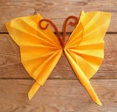 Pliage De Serviette En Papier En Forme De Papillon Pliage En Papier D Un Papillon Origami Papillon Pliage Serviette Papier Pliage Serviette Serviette Papier