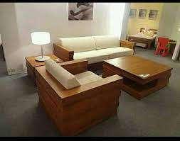Bahan baku kayu jati, kami datang langsung dari perhutani. Jual Kursi Tamu Minimalis Model Box Bahan Kayu Jati Toko Mebel Klaten