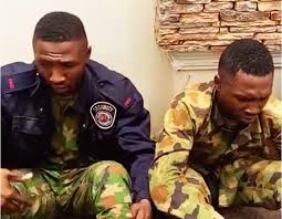Igboho, who belongs to the yoruba ethnic group that is one of nigeria's three largest, has risen the dss said igboho and his group were planning to wage a violent insurrection against the nigerian. Breaking Sunday Igboho Nabs 2 Soldiers 2 Others Spying On Him Photos Platinum Post News