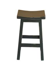 New Tokyo Black Wooden Japanese Style Shabby Rustic Kitchen Chair Bar Stool Rustic Kitchen Chairs Bar Stools Rustic Kitchen