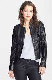 Bebe Collarless Faux Leather Jacket Online Only Nordstrom Leather Jacket Leather Jackets Online Leather Jackets Women