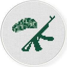 Browse and download free cross stitch patterns. Military Beret Cross Stitch Pattern Daily Cross Stitch