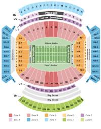 Iron Bowl Tickets Bryant Denny Stadium Seating Chart